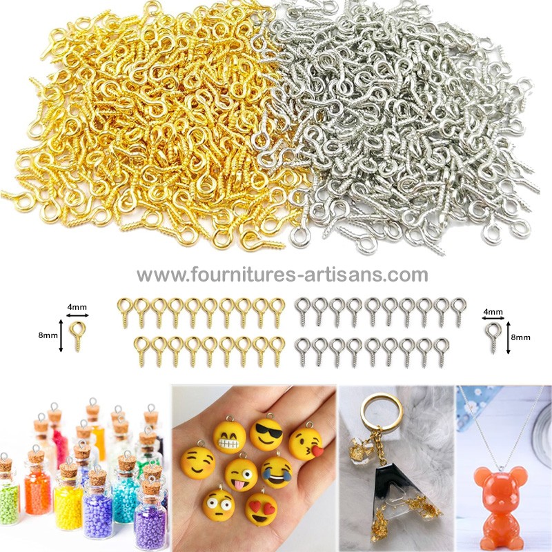 DIYEAH Lot De 4 Plateaux Vierges En Métal Pour Fabrication De Bagues