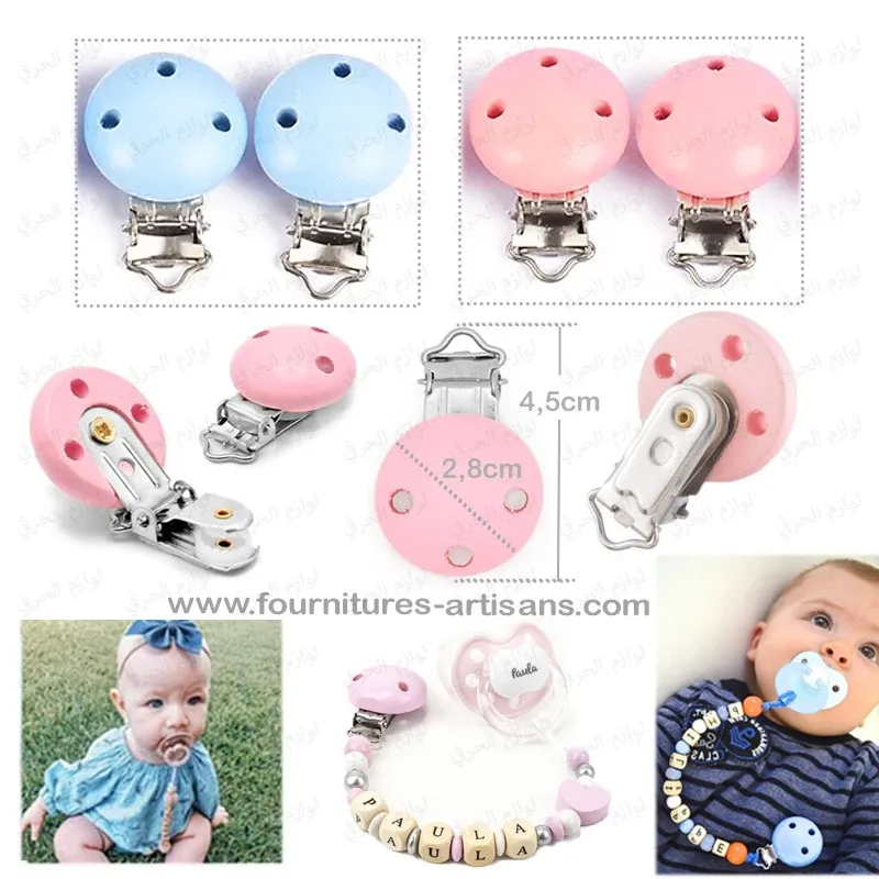 Lot De 4 Sucettes Magnétiques Pour Poupées Reborn – Aimants Intégrés – Accessoire Simulation Pour Bébé Poupon – Jeu De Rôle, 4 Ans+