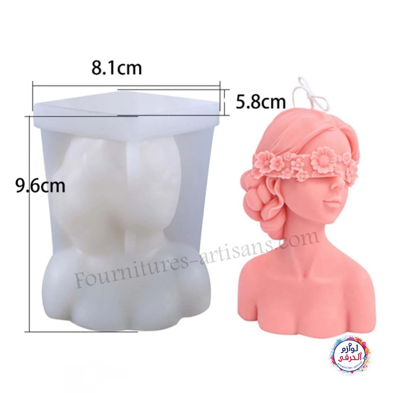 Moule Silicone Corps Femme 3D Fille DIY